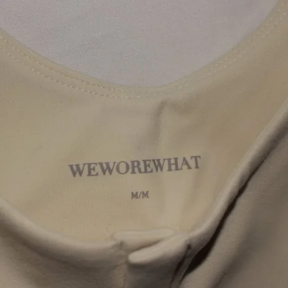 NWT WeWoreWhat Snap Sports Bra Size M